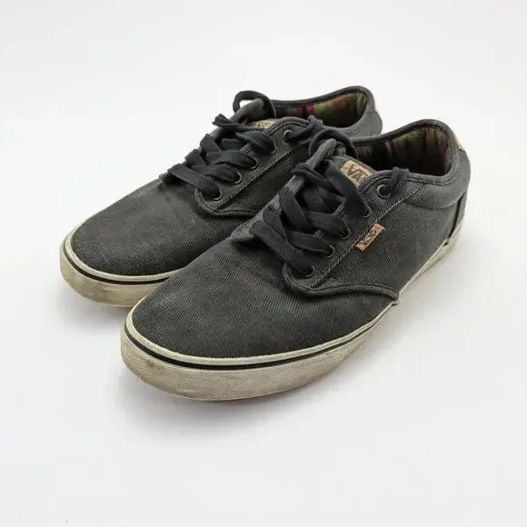 Mens Vans Era 59 Ultracush Gray Twill Cork Trim Fat Tongue Skate Shoes Size 13 - Picture 5 of 7